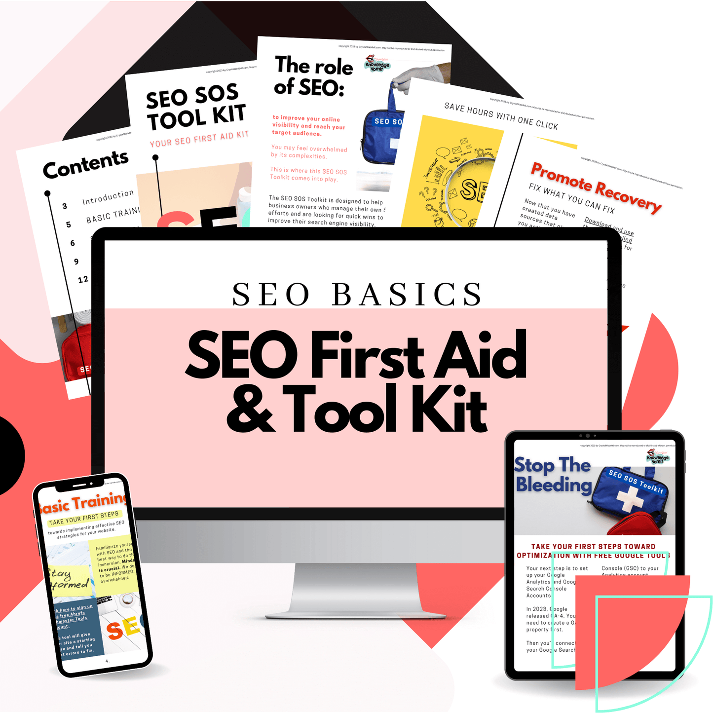 Take a look at the resources provided in the SeO Basics SEO first Aid and tool kit downloadable.